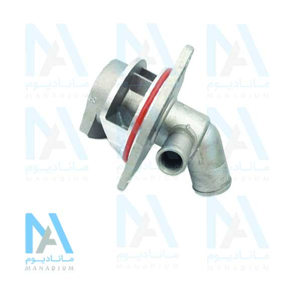 سه راهی آب پشت موتور 206 تیپ 2 آلومینیومی کارمان پارت K.P.C